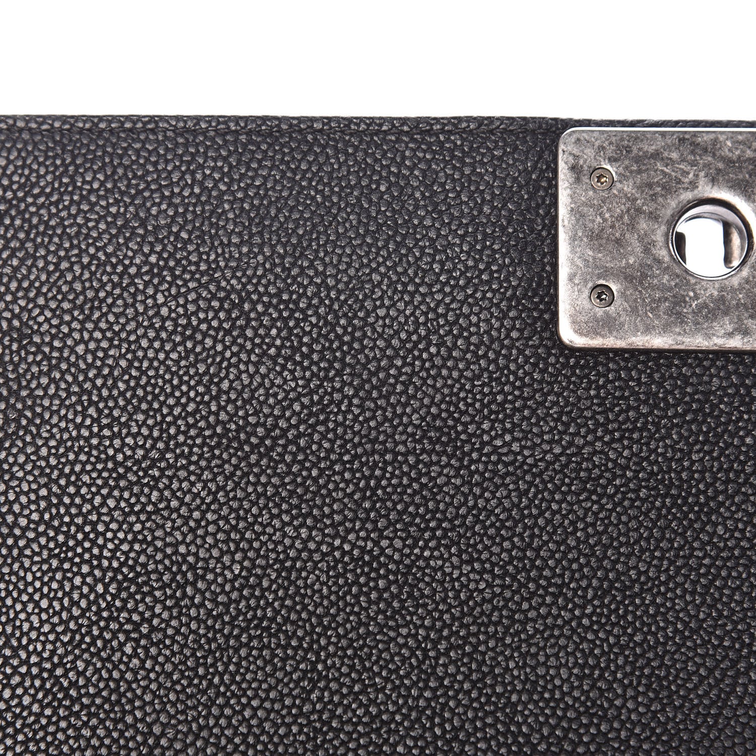 Chanel Caviar Quilted Medium Boy Flap Black 10 of 11