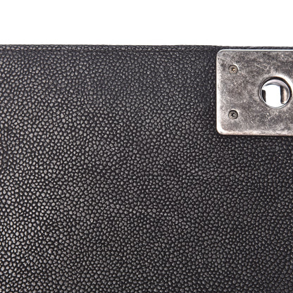 Chanel Caviar Quilted Medium Boy Flap Black 11 of 15