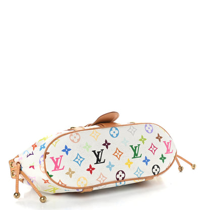 Louis Vuitton Monogram Multicolor Theda GM White 4 of 12