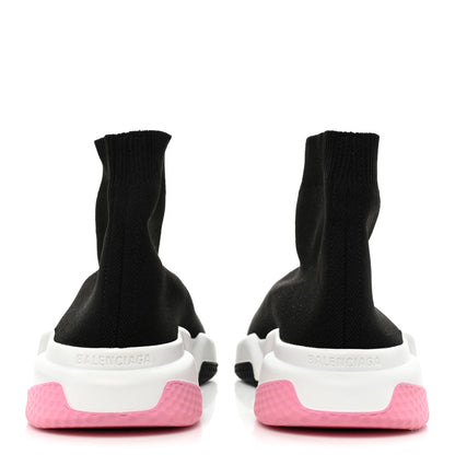 Balenciaga Neoprene Knit Multicolor Sole Womens Speed Sneakers 41 Black Pink 4 of 9