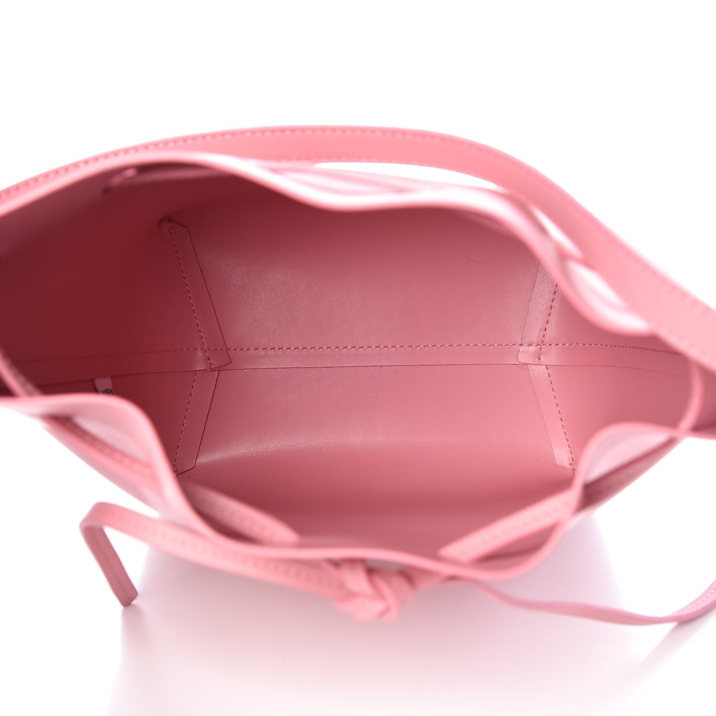 Calfskin Mini Bucket Bag Peony