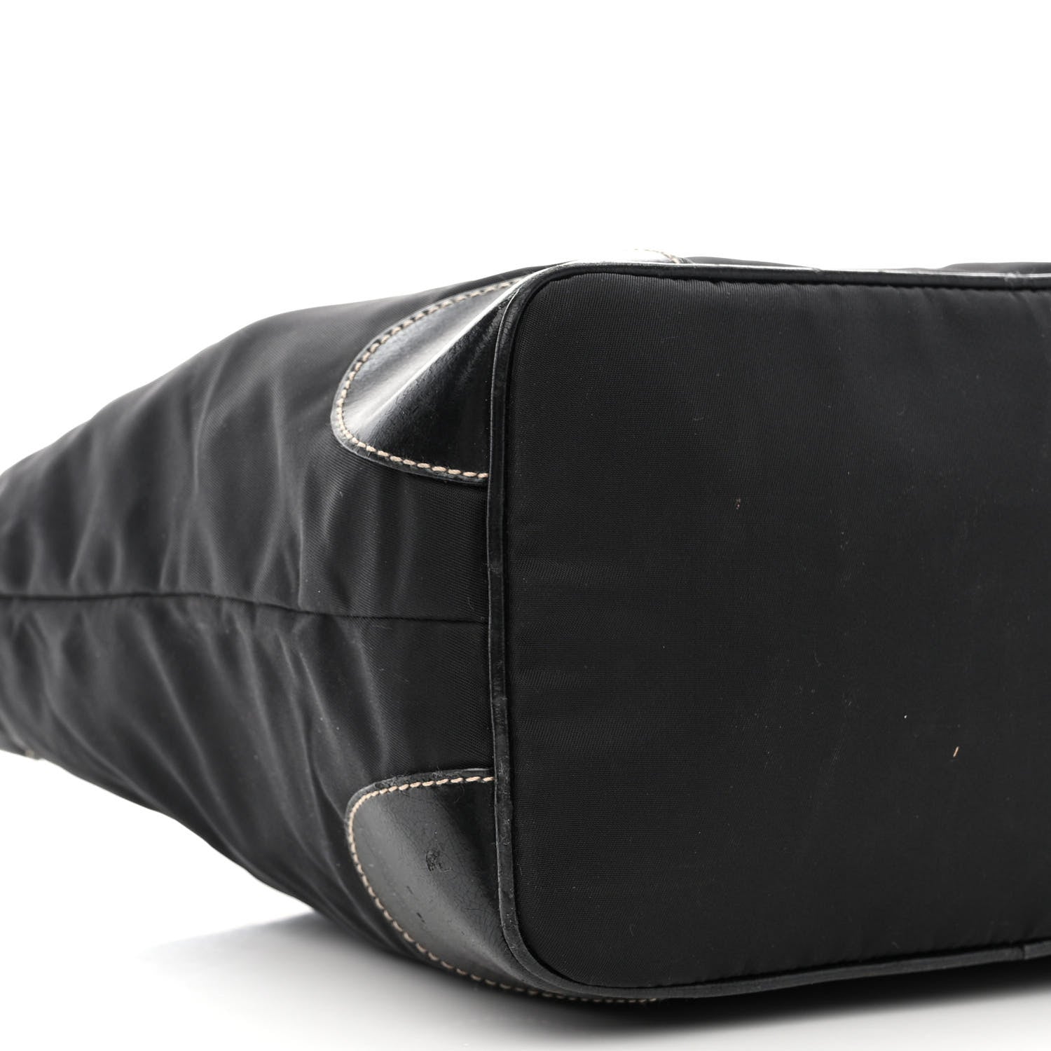 Prada Tessuto Nylon Hobo Black 9 of 16