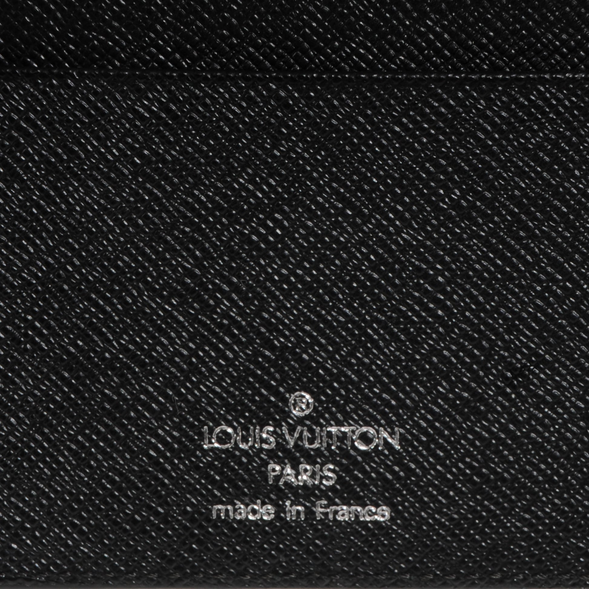 Louis Vuitton Epi Medium Ring Agenda Cover Black 6 of 7