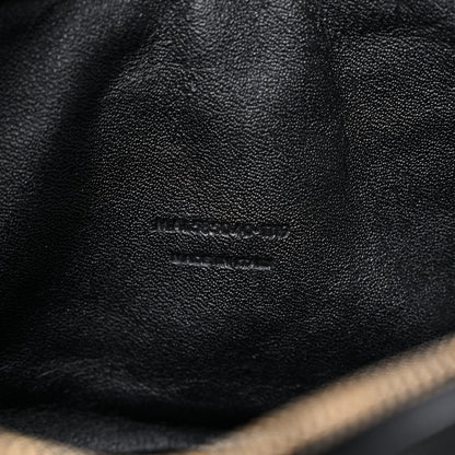 Saint Laurent Grain De Poudre Matelasse Monogram Mini Lou Camera Bag Black 7 of 11