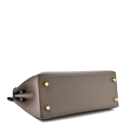 Hermes Epsom Kelly Sellier 25 Etain 4 of 11