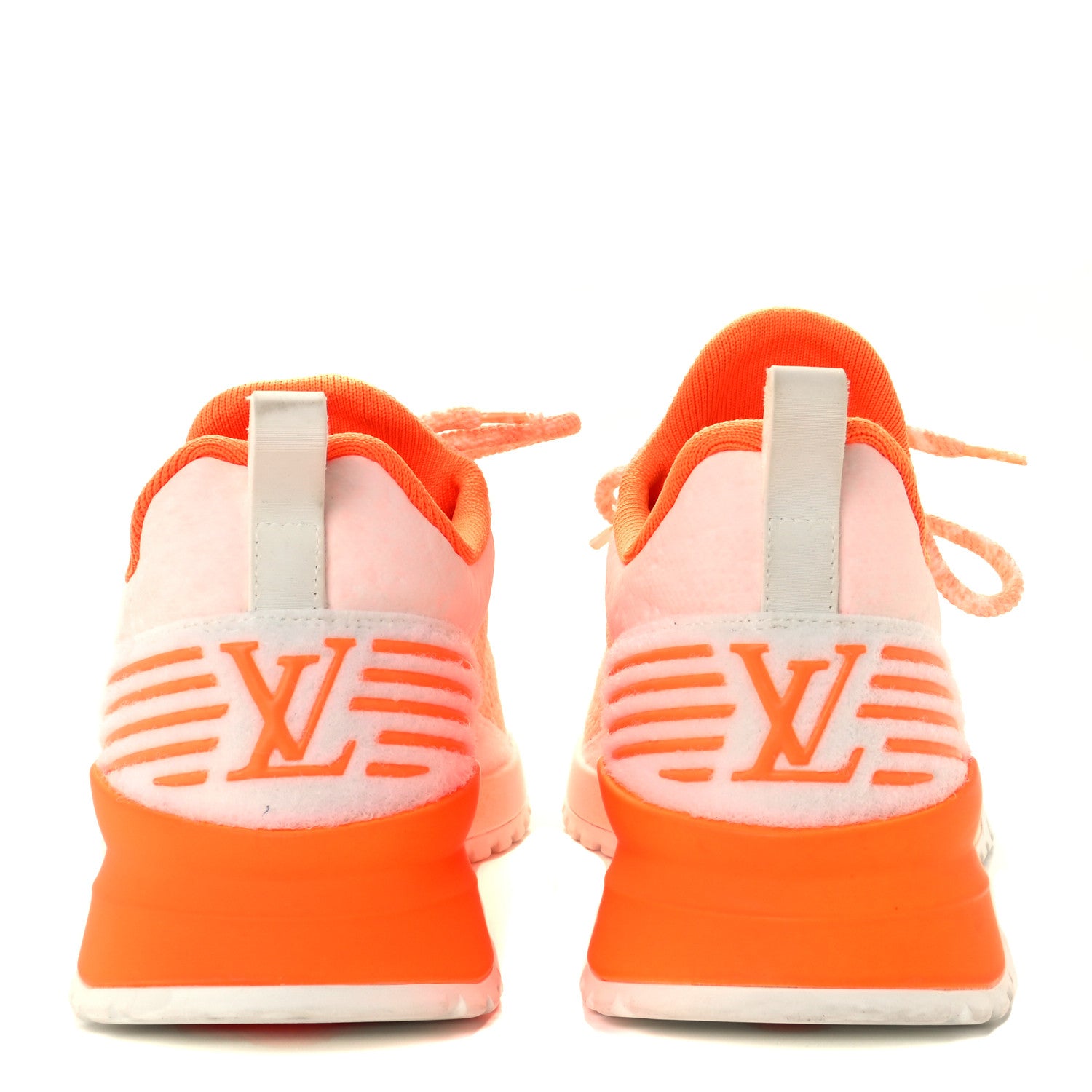 Louis Vuitton Technical Knit V.N.R Sneakers 7 Orange 6 of 12