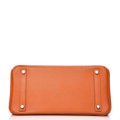 Hermes Epsom Birkin 30 Orange 6 of 41