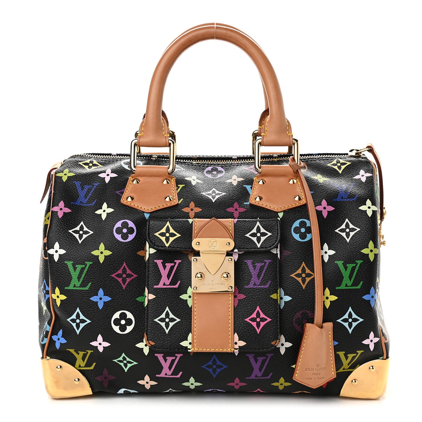 Monogram Multicolor Speedy 30 Black