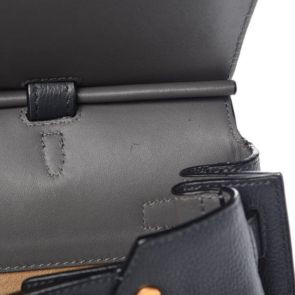 MCM Pebbled Calfskin Medium Milla Backpack Black 10 of 15