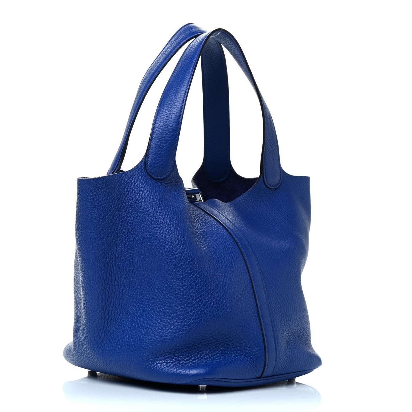 Taurillon Clemence Picotin Lock 22 MM Bleu Electrique