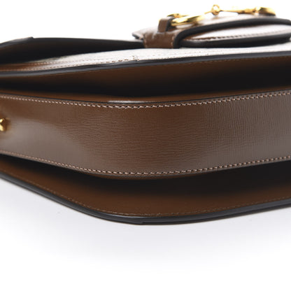 Gucci GG Supreme Monogram Horsebit 1955 Shoulder Bag Beige Brown Sugar 9 of 11