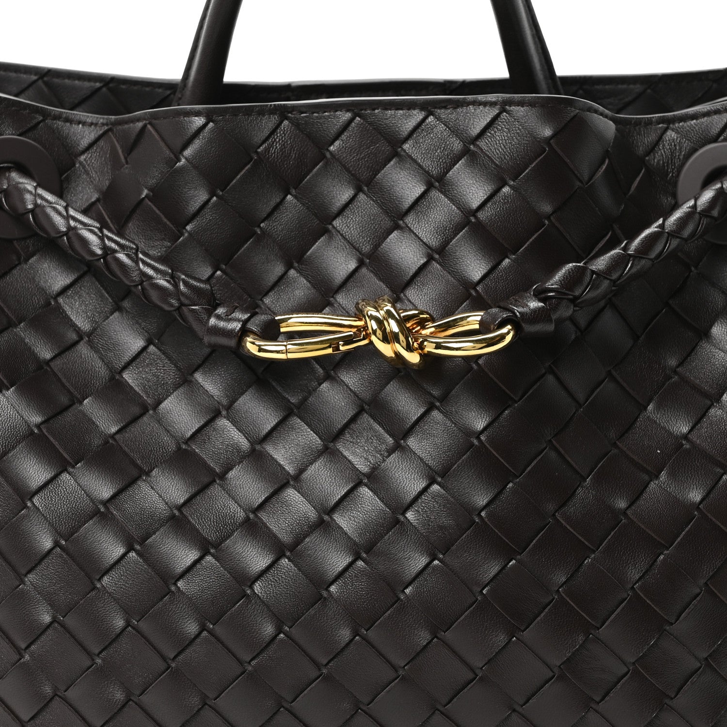 Bottega Veneta Nappa Intrecciato Medium Andiamo Shoulder Bag Fondant 7 of 9