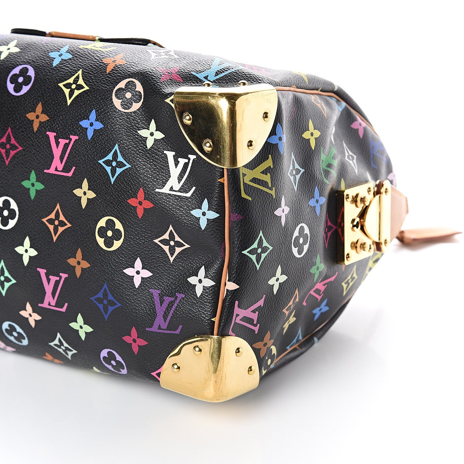 Louis Vuitton Monogram Multicolor Speedy 30 Black 7 of 7