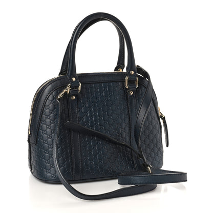 Gucci Soft Microguccissima Mini Dome Bag Blue 3 of 10