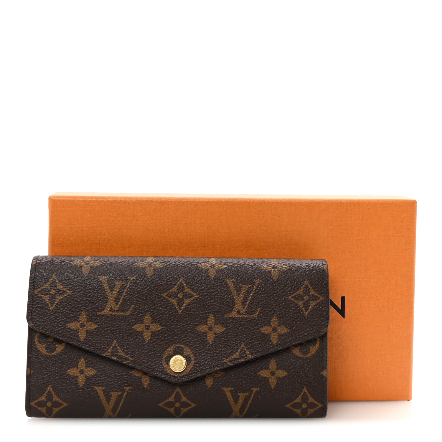 Louis Vuitton Monogram Sarah Wallet NM Coquelicot 7 of 7