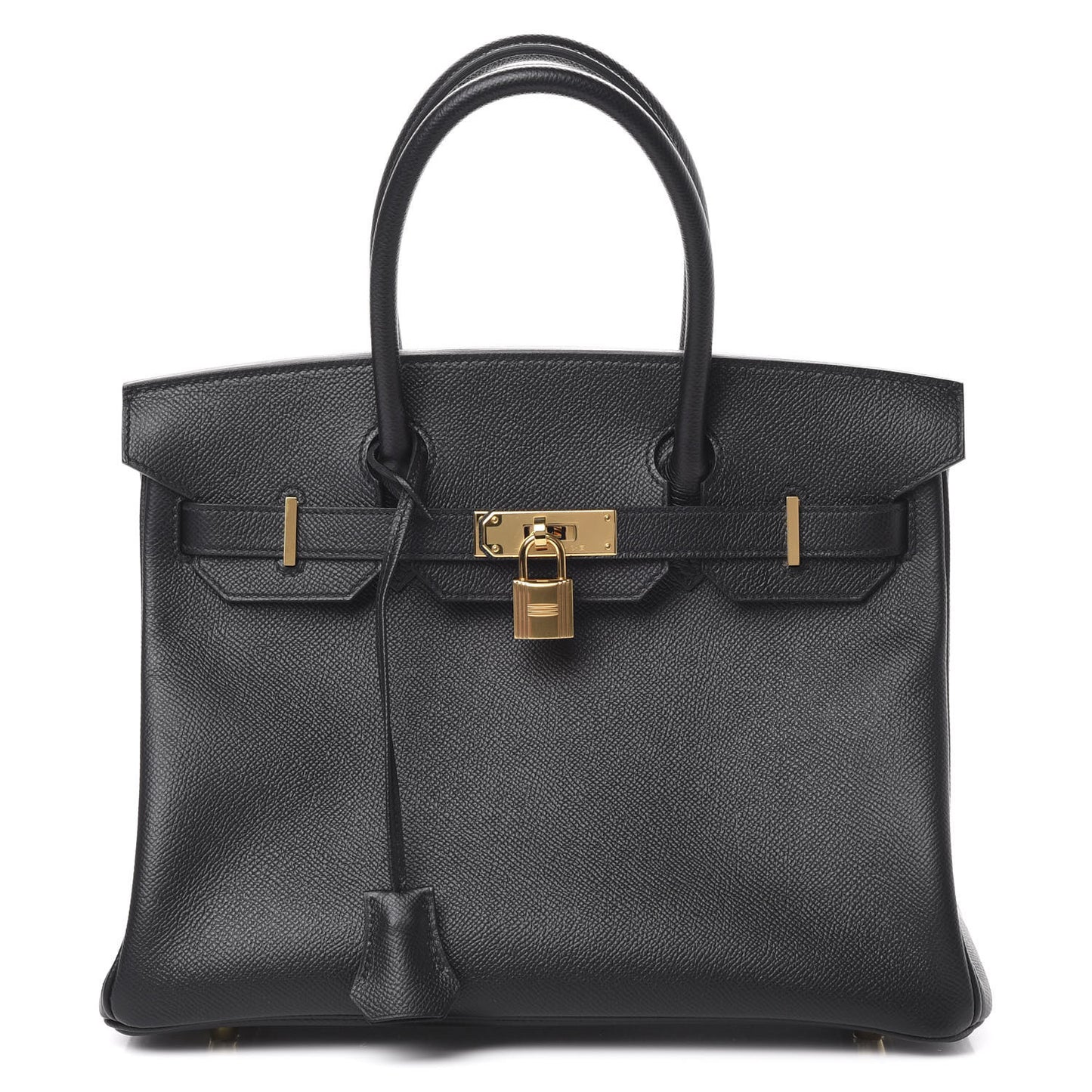 Epsom Birkin 30 Black