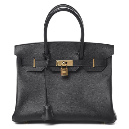 Hermes Epsom Birkin 30 Black 1 of 10