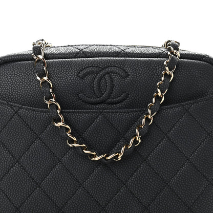 Chanel Caviar Quilted Coco Tassel Camera Case Black 7 of 9