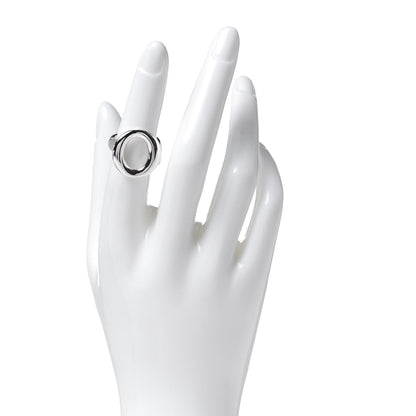 Tiffany Sterling Silver Elsa Peretti Sevillana Ring 52 6 2 of 5