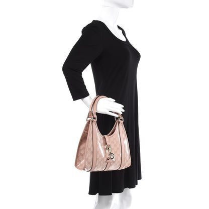 Gucci Crystal Monogram Small Joy Shoulder Bag Pink 2 of 10