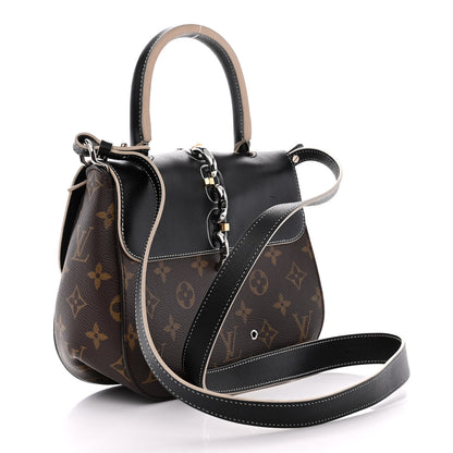 Louis Vuitton Calfskin Monogram Chain It Bag PM Black 3 of 13