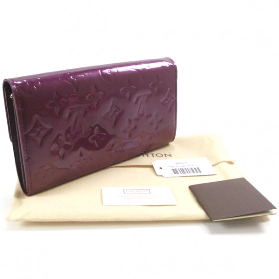 Louis Vuitton Vernis Sarah Wallet Violet 3 of 9