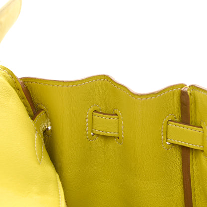 Hermes Swift Birkin 25 Lime 17 of 40