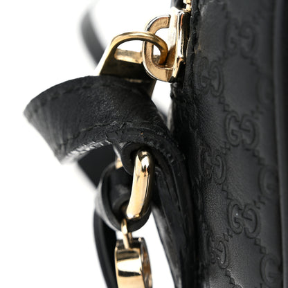 Gucci Microguccissima Mini Bree Messenger Bag Black 11 of 12