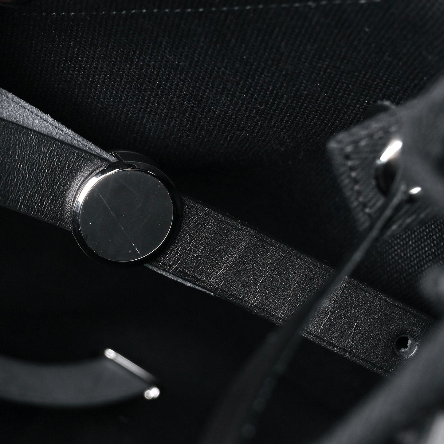 Military Toile Vache Hunter Herbag a Dos Zip Retourne Backpack Black