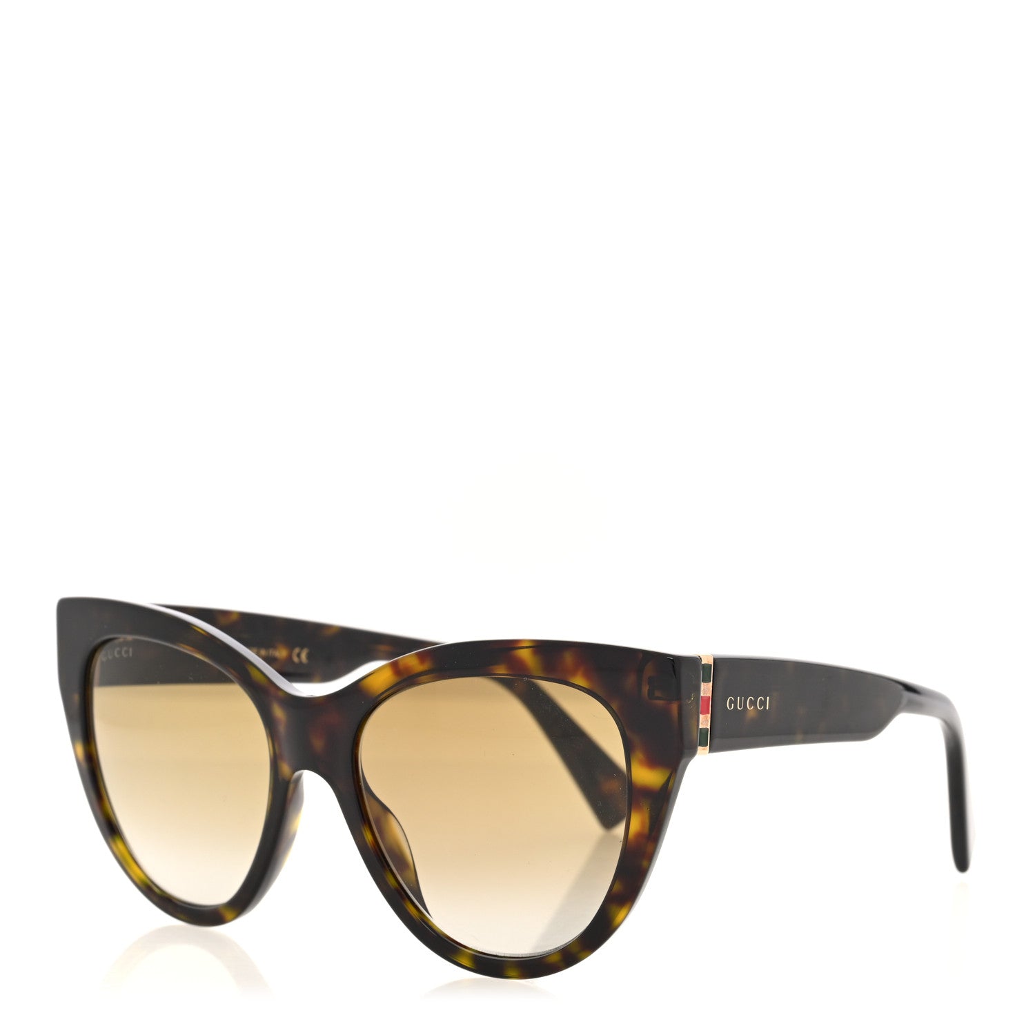 Gucci Cat Eye GG0460S Sunglasses Black 1 of 7