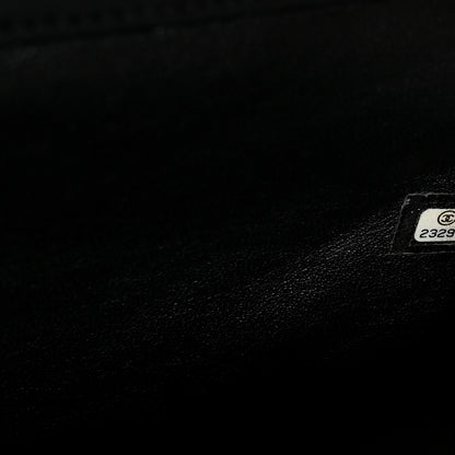 Chanel Lambskin Quilted Clutch Black 7 of 8