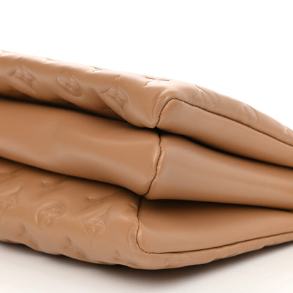 Louis Vuitton Lambskin Embossed Monogram Coussin PM Camel 11 of 11