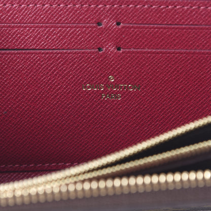 Louis Vuitton Monogram Clemence Wallet Fuchsia 6 of 10