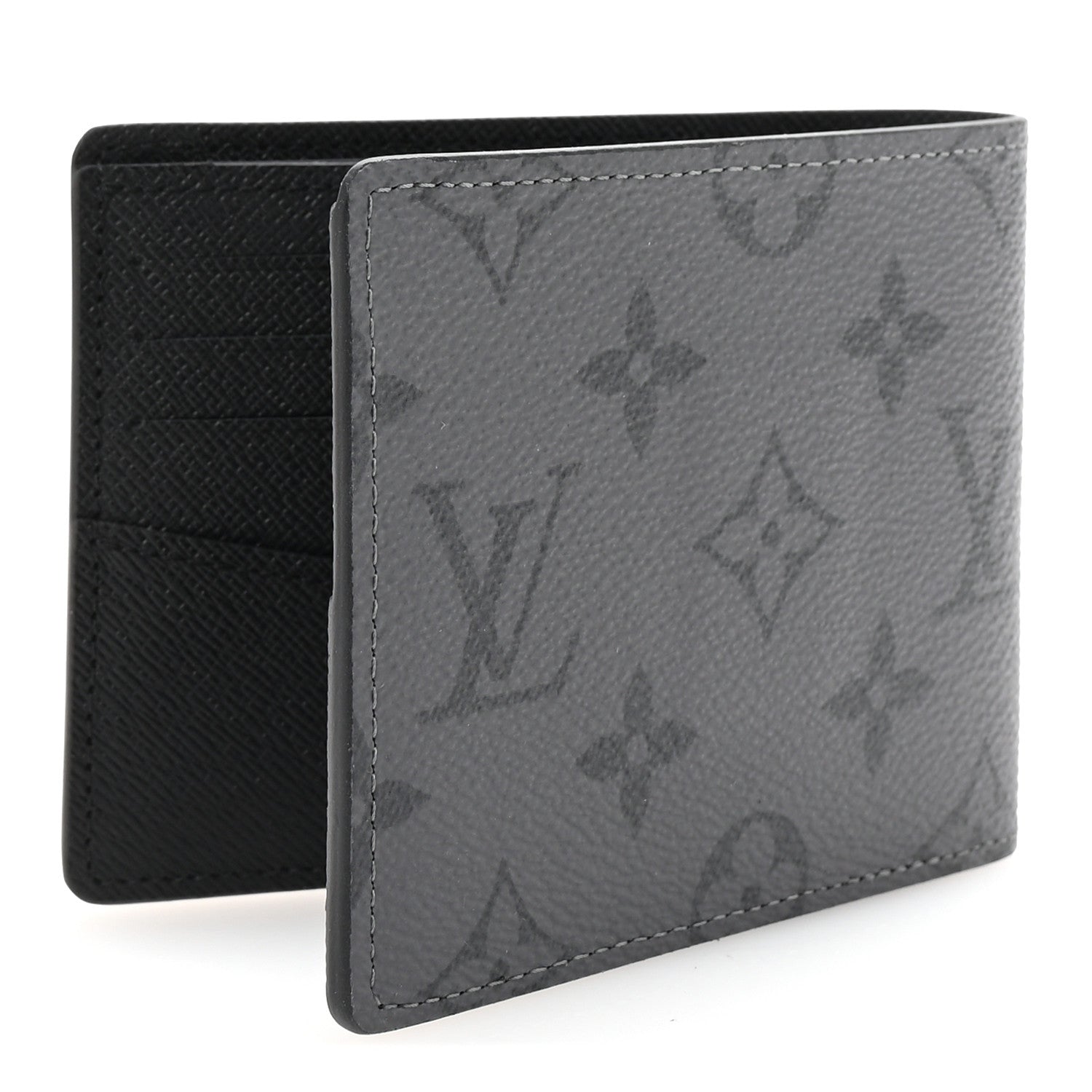 Louis Vuitton Monogram Reverse Eclipse Slender Wallet 3 of 6
