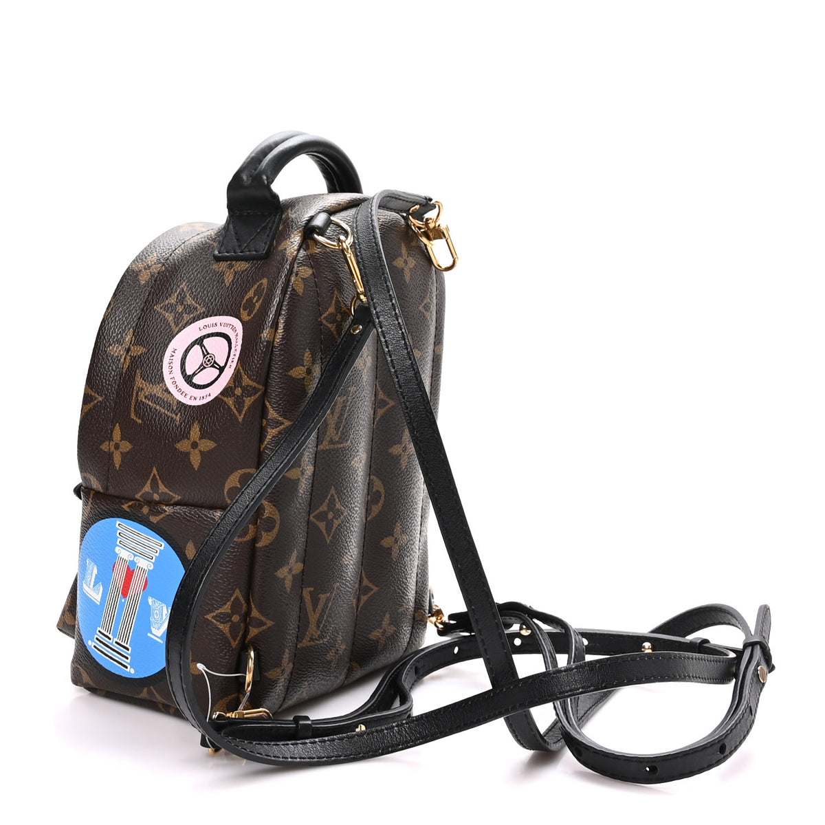 Louis Vuitton Monogram World Tour Palm Springs Backpack Mini 3 of 9