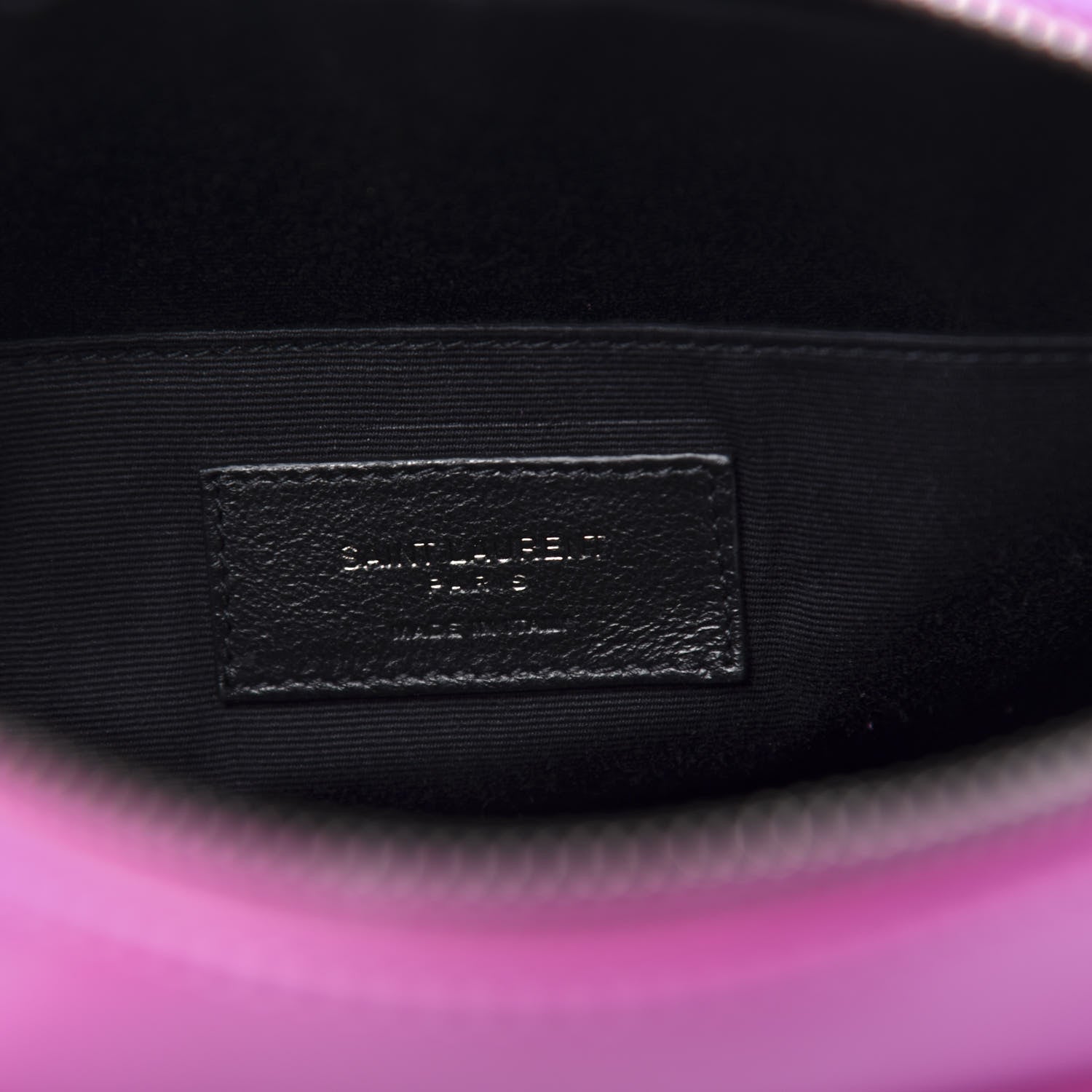 Saint Laurent Calfskin Matelasse Monogram Lou Camera Bag Electric Fuchsia 9 of 11