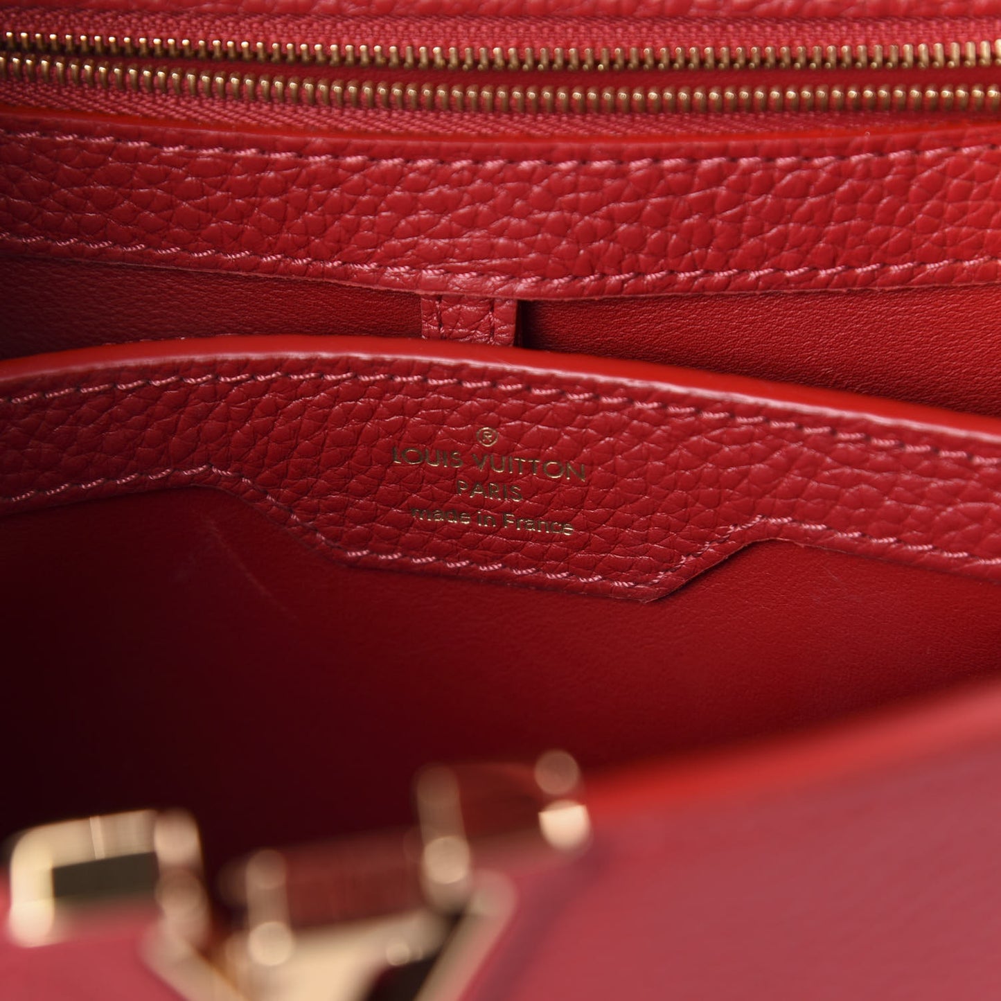 Taurillon Capucines BB Rubis