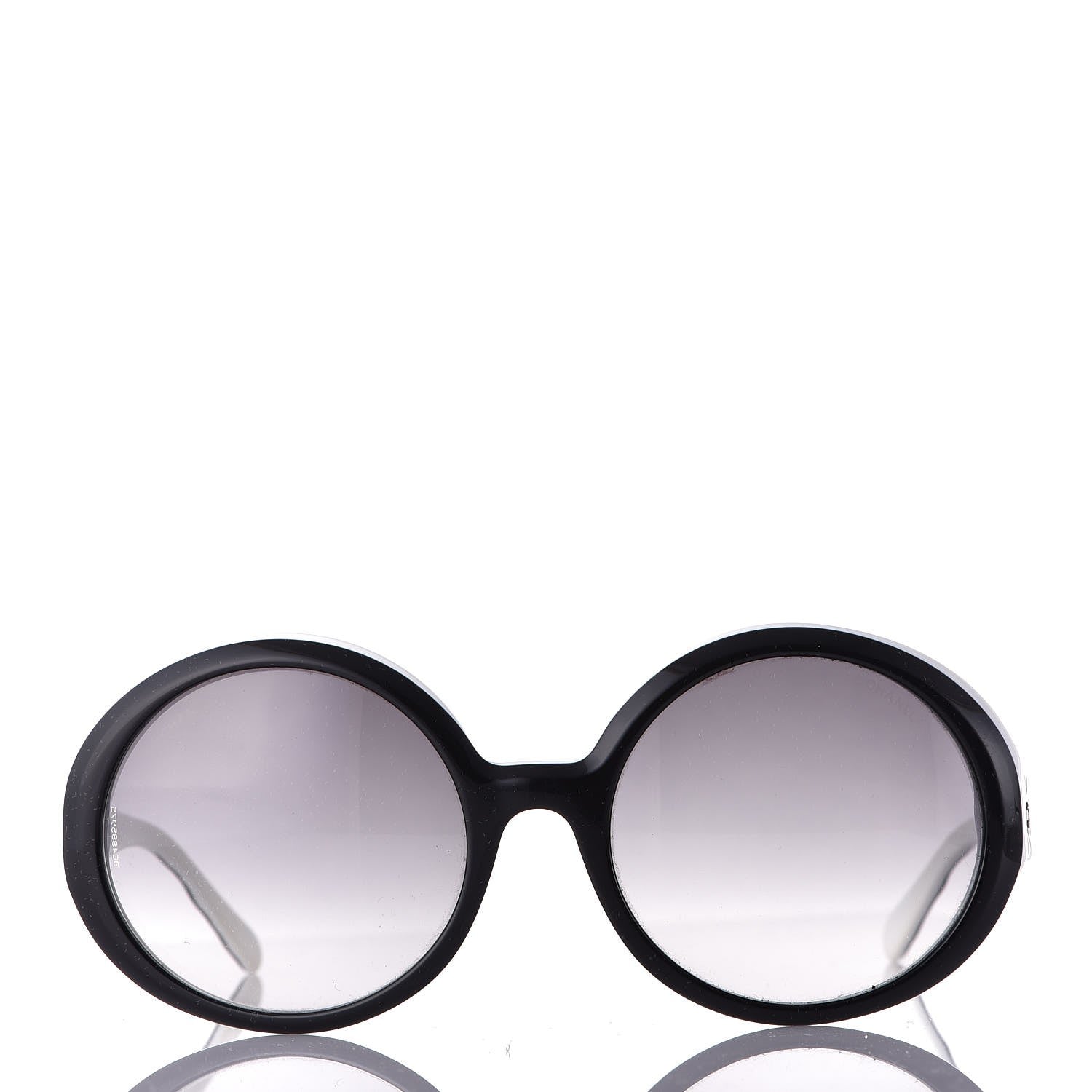 Chanel Quilted CC Mod Sunglasses 5120 Black White 2 of 8