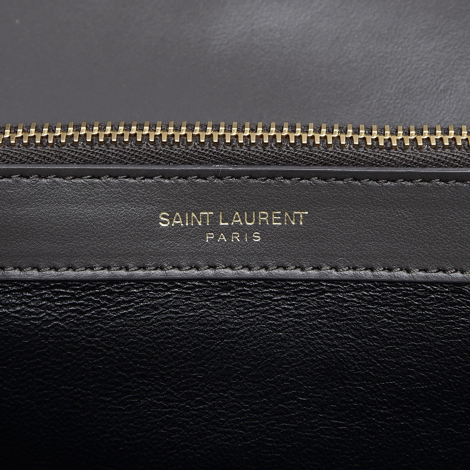 Saint Laurent Sheepskin Suede Matelasse Chevron Monogram Large College Satchel Earth 6 of 7