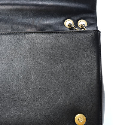 Chanel Lambskin Quilted Medium Diamond CC Flap Black 11 of 20
