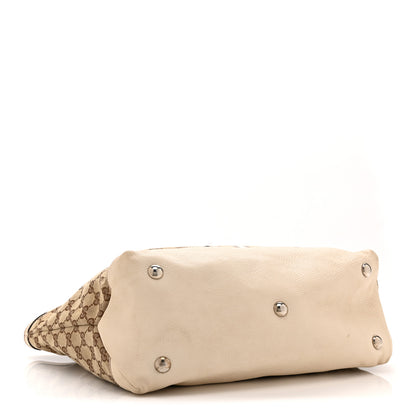 Gucci Monogram Web Sunset Tote Off White 4 of 16