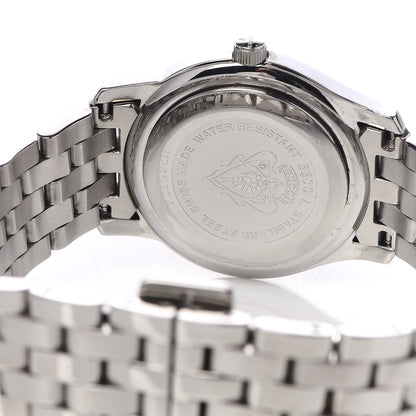 Gucci Stainless Steel Diamond Mother of Pearl 27mm 5500L Quartz Watch 5 of 7