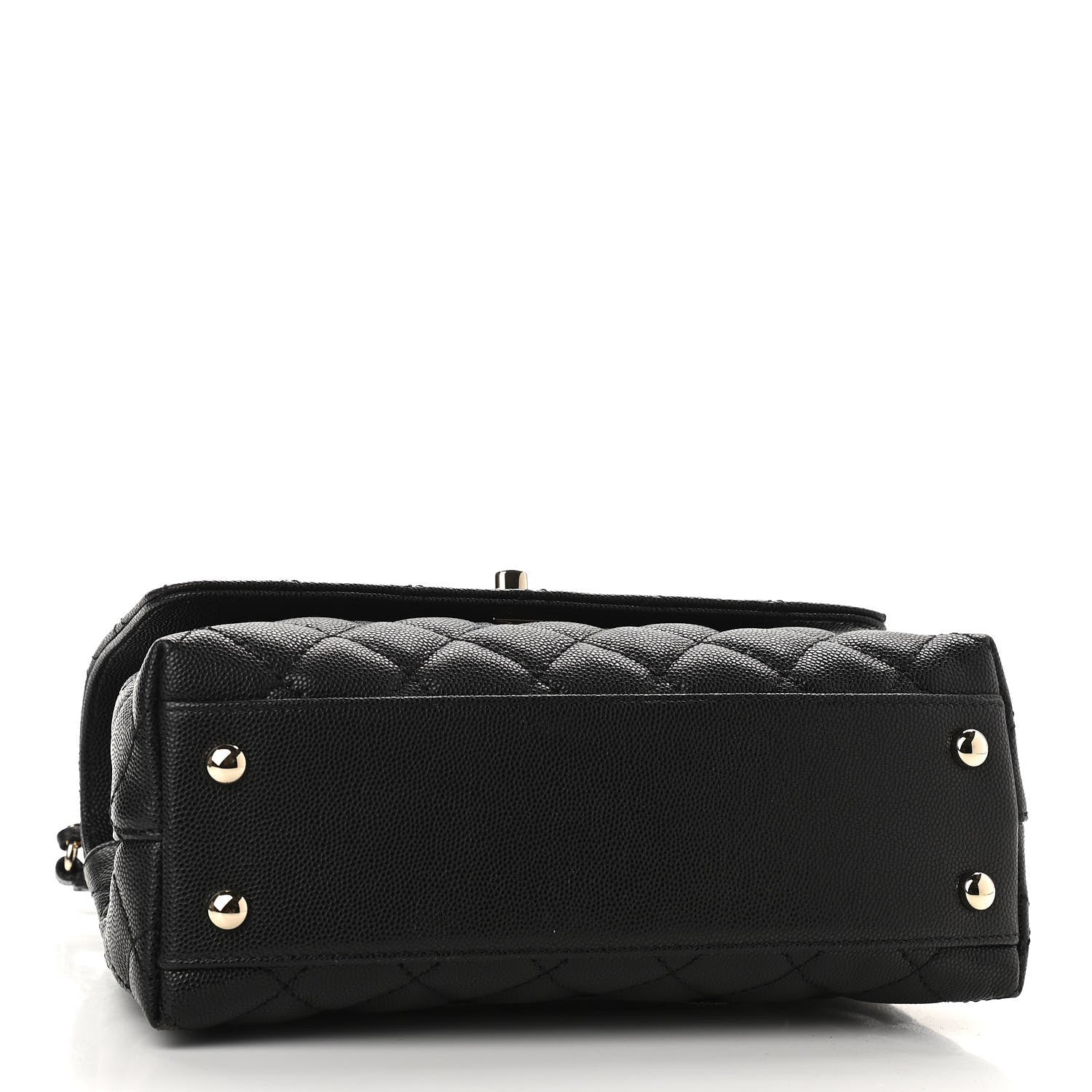 Chanel Caviar Quilted Mini Coco Handle Flap Black 4 of 9