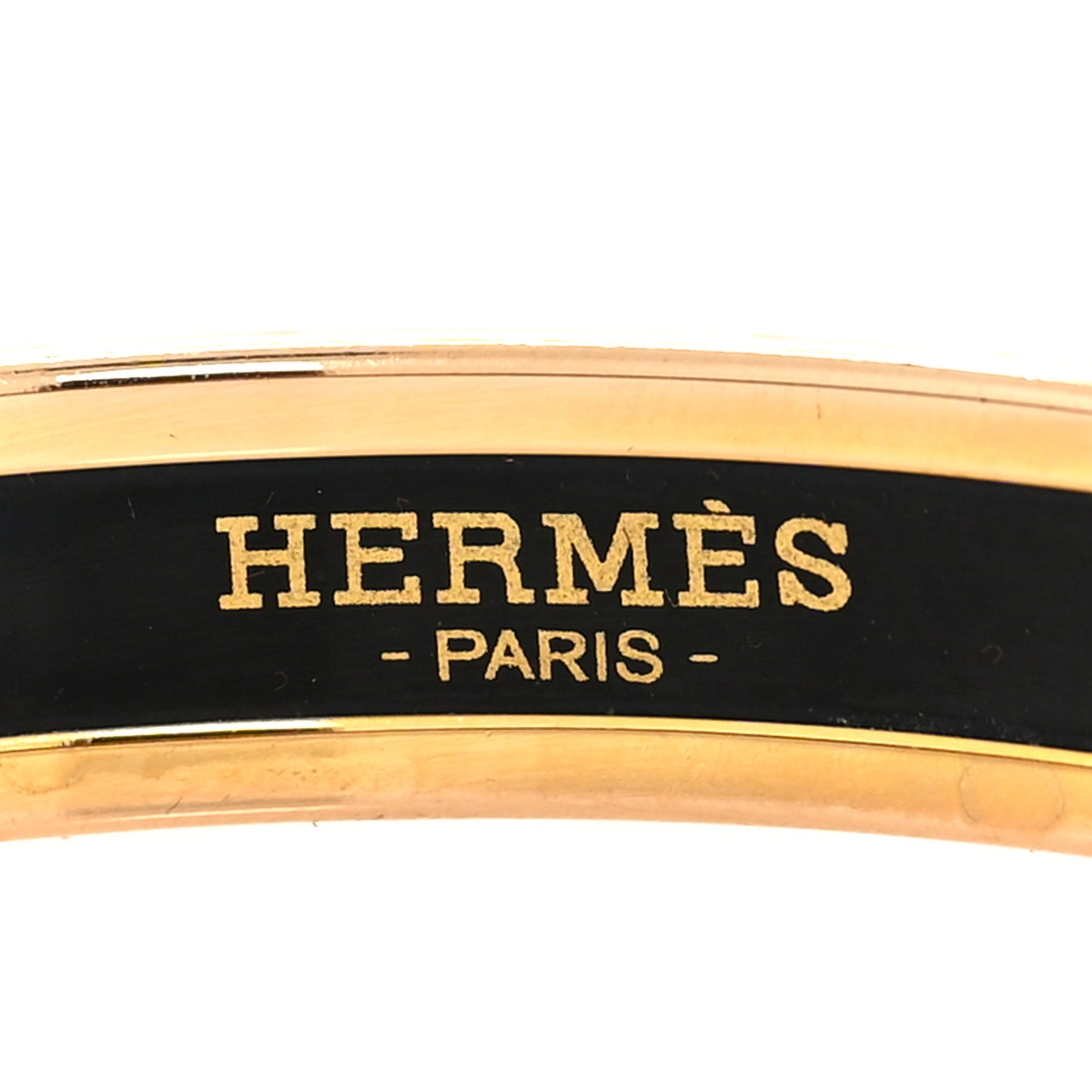 Enamel Printed Narrow Harnais Des Presidents Bracelet 70