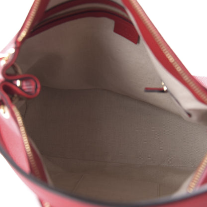 Gucci Pebbled Calfskin Large Soho Hobo Tabasco Red 5 of 10