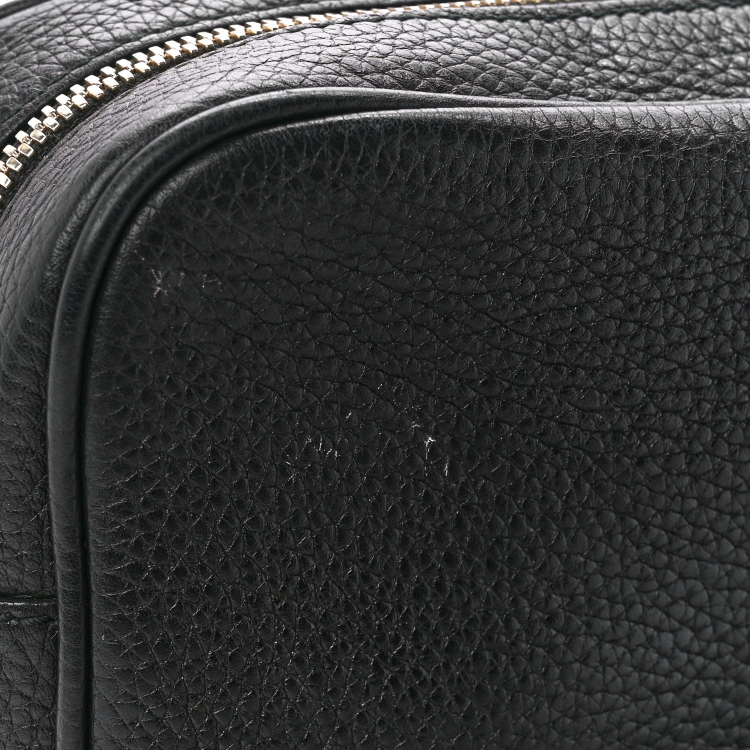 Gucci Pebbled Calfskin Small Soho Disco Bag Black 12 of 12