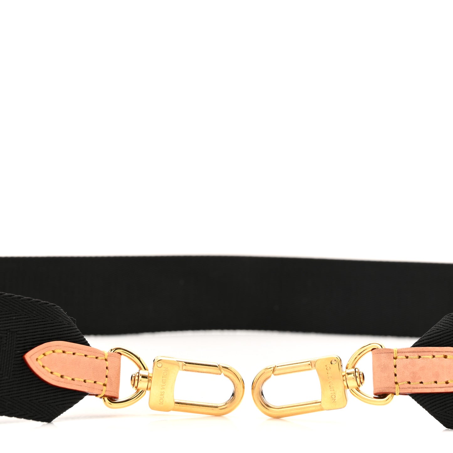 Monogram Multi Pochette Accessories Bandouliere Shoulder Strap Black