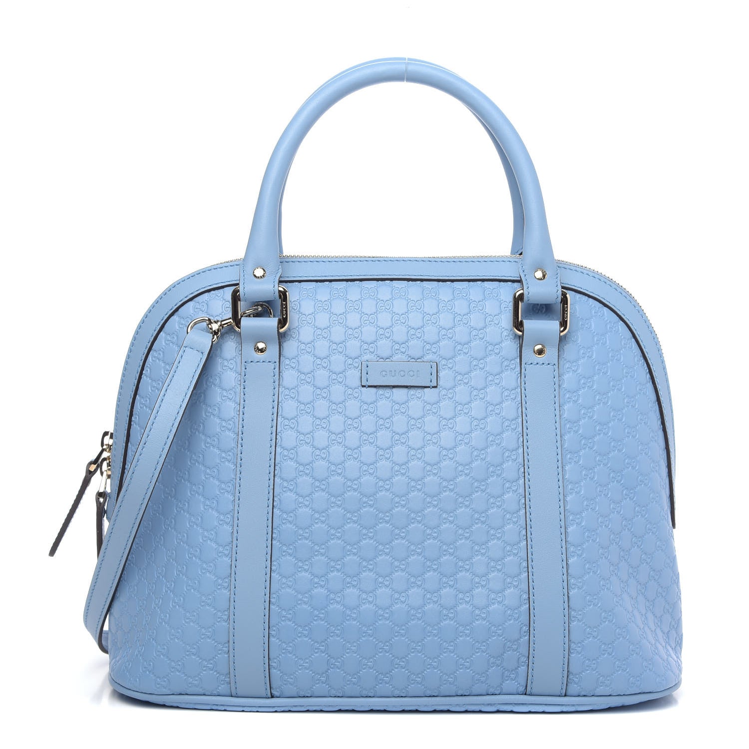 Gucci Microguccissima Medium Dome Bag Mineral Blue 1 of 10