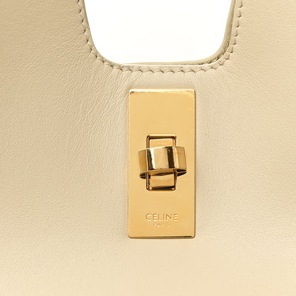 Celine Supple Grained Calfskin Cabas 16 Bag Limestone 8 of 13