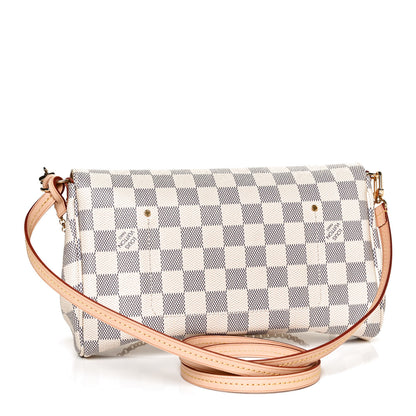 Louis Vuitton Damier Azur Favorite MM 2 of 9
